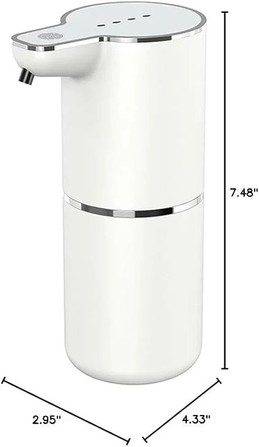 TOSCARA Auto Sensor Foam Soap Dispenser β Touchless, Rechargeable, Hands-Free Liquid Foaming Soap Dispenser for Kitchen, Bathroom, Office,HotelβHygienic No-Touch Hand Wash with 4- Foam Modes - ModernBath