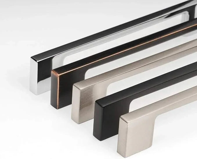 KOOFIZO 5 Pack 8-4/5 Inch Oil Rubbed Bronze Kitchen Cabinet Pulls Rubbed Bronze Cabinet Handles Bronze Cabinet Hardware for Kitchen Cabinets Drawer P01 Dresser Cupboard Bedroom Bathroom - ModernBath