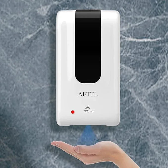 AETTL Soap Dispenser,Touchless Automatic Foaming Hand Sanitizer Dispenser Wall Mount, 40oz Motion Sensor Foam Liquid Refill Bottle Sanitizer Dispensing for Bathroom Kitchen Home - ModernBath