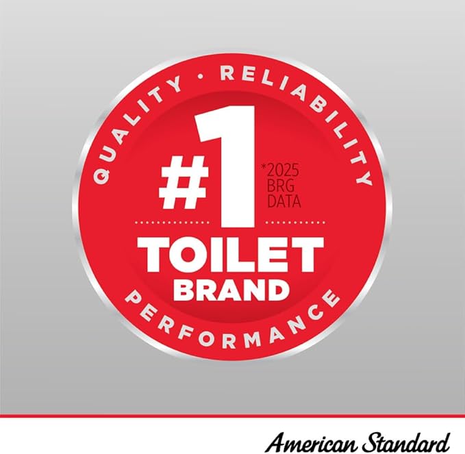 American Standard 5320B65CT.021 Champion Slow-Close Round Front Toilet Seat, Bone