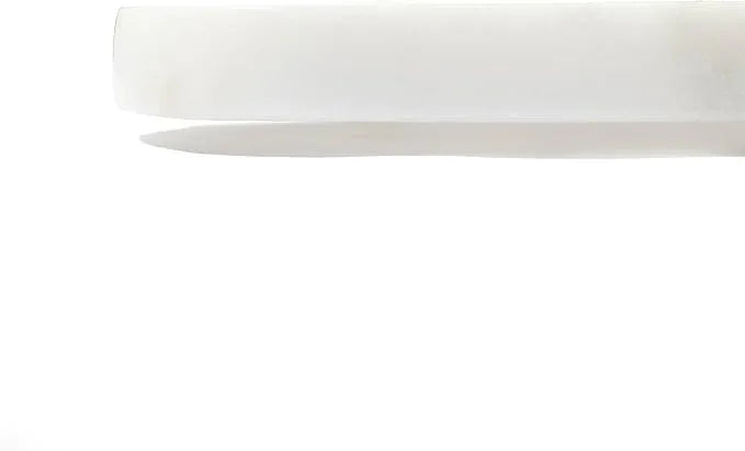 PracFit Natural Marble Tray – Real Stone for Bathroom, Vanity, Counter, and Home Decor. Perfect for Jewelry, Candles, and Cosmetics. Durable, Elegant, and Unique Made of Real Stone(White) - ModernBath