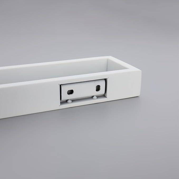 GERZWY Bath Towel Holder Stainless Steel Towel Hanger Wall Mount Towel Ring for Bathroom 2 Pack, White