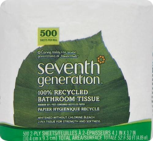 Seventh Generation, Bath Tissue 500 Sheets, 500 Count - ModernBath