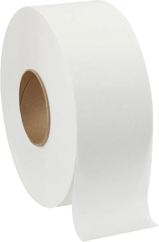 Georgia-Pacific Pacific Blue Basic 2-Ply Jumbo Jr. 9" Toilet Paper by GP PRO (Georgia-Pacific), 12798, 1,000 Linear Feet per Roll, 8 Rolls Per Case - ModernBath
