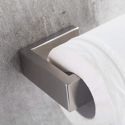 Fapully Four Piece Bathroom Accessories Set Stainless Steel Wall Mounted,Brushed Nickel Finished - ModernBath