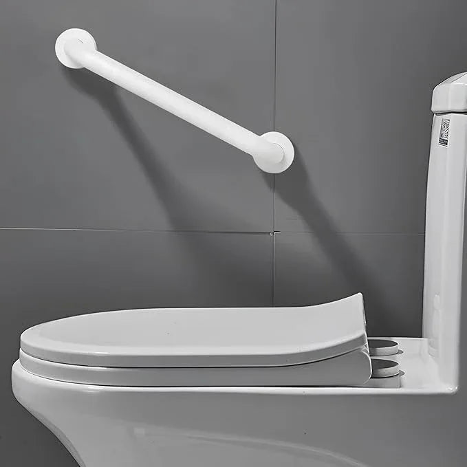 Rackickyer Shower Grab Bar, 2 Pack 16 Inch White Bathroom Grab Bar, 1.25" Diameter 304 Stainless Steel Anti-Slip Grab Bars for Bathtubs and Showers, Handicap Shower Grab Bar for Seniors Elderly - ModernBath