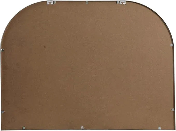 Illuminate, Metal Frame Arch Mirror 40X30 Inch in, Modern, Silver - ModernBath