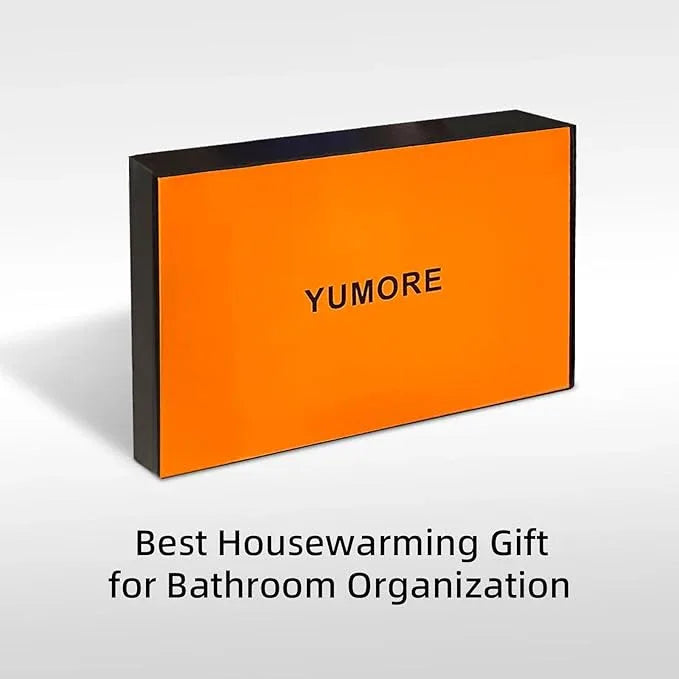 YUMORE Toilet Paper Holder Free Standing, Stainless Steel Toilet Paper Stand, Weighted Base Floor Tissue Roll Holder for Bathroom, Matte Black 200UP - ModernBath