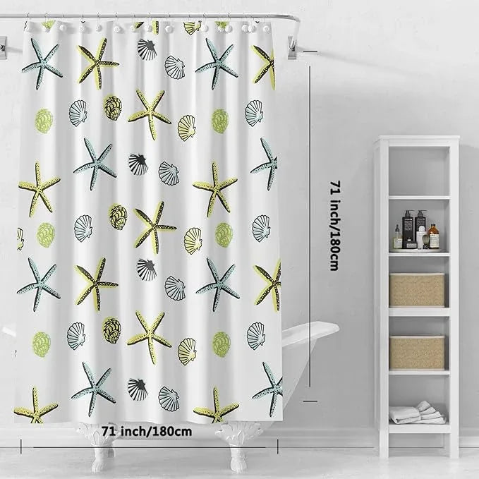 LQFMEHOT Shower Curtain Liner, 5G Shower Liners with 12 Rustproof Metal Grommets and Weighted Magnets, Waterproof Duty Shower Curtains for Shower Bathroom 72 x 72 - ModernBath