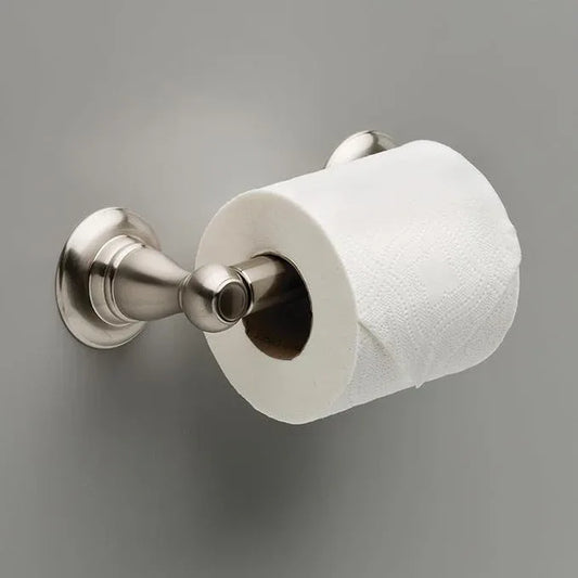 Delta Faucet Porter Toilet Paper Holder, SpotShield Brushed Nickel , Bathroom Accessories, PTR50-BN - ModernBath