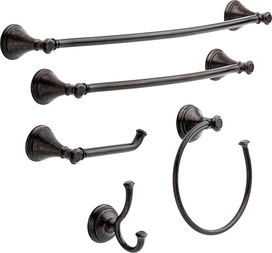 DELTA FAUCET 79750-RB Tissue Holder, 3.63 x 8.38 x 3.63 Inches, Venetian Bronze