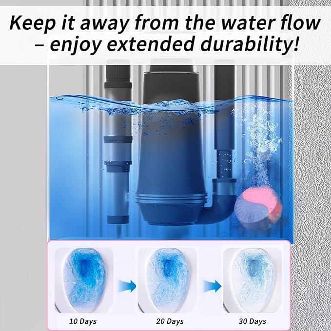 MMIOFANT Automatic Toilet Bowl Cleaner Tablets,Toilet Cleaner Tablets For Tank,Bathroom Cleaner For Tank - ModernBath