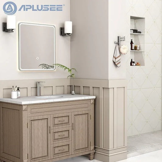 APLusee Swivel Towel Hook for Bathroom Wall Mounted, 304 Stainless Steel 3 Arms Clothes Hook, Flexible Bathroom Kitchen Wall Towel Hanger, Brushed Nickel - ModernBath