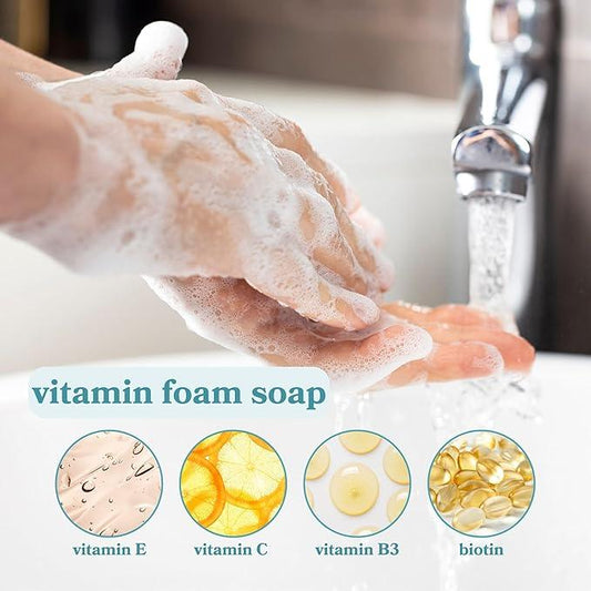 ZYFE Foaming Hand Soap Refills, Half Gallon Hand Soap Foam Refill with Essential Oil Fragrance in Recycled Bottle, Citrus Handwash Refil Biodegradable+ - ModernBath