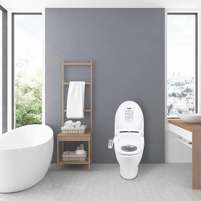 Lotus Bidet ATS-800 Round, Heated Seat, Temperature Controlled Wash, Warm Air Dryer, Easy DIY Installation, Made in Korea - ModernBath