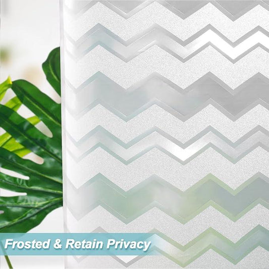 Seenus Waterproof PEVA White Striped Shower Curtain Extra Long 72 x 78 inch, 3D Frosted Shower Curtain Liner with 3 Weighted Magnets, Semi Transparent Plastic Shower Curtain Lightweight for Bathroom - ModernBath