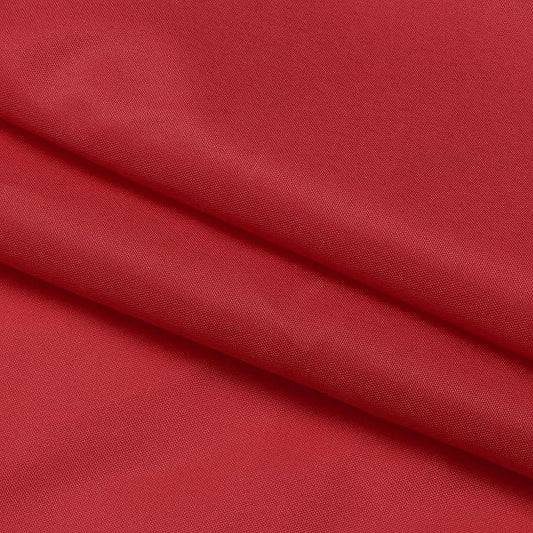 N&Y HOME Fabric Shower Curtain or Liner with Magnets - Hotel Quality Red Shower Curtain for Bathroom, Machine Washable, Water Repellent - Red, 72x72 - ModernBath