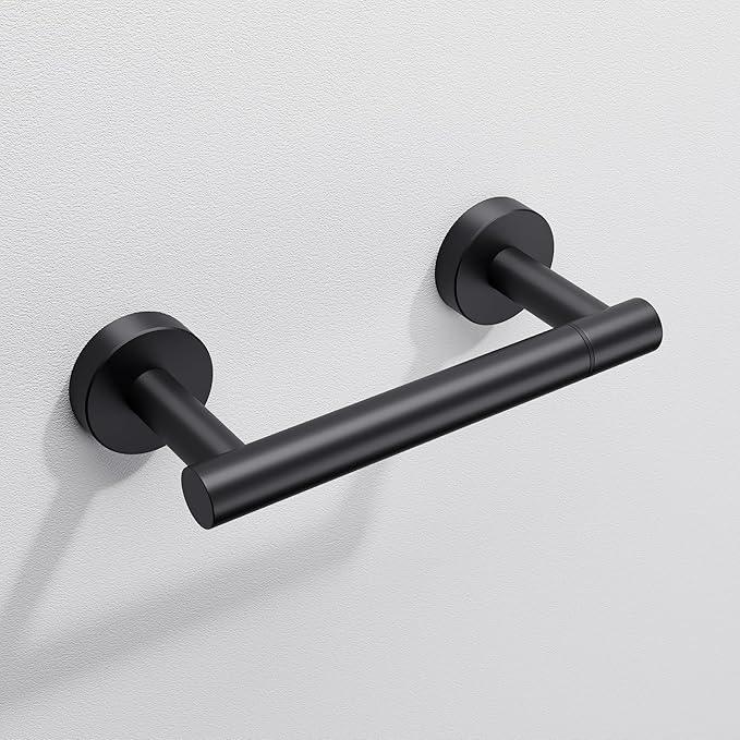 Day Moon™ (2 Pack) Matte Black Toilet Paper Holder - Black Toilet Paper Holder Wall Mount - ModernBath