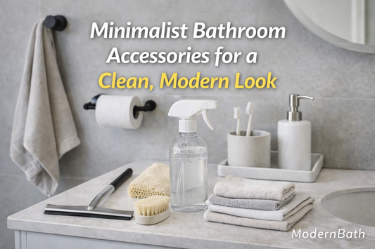 Minimalist Bathroom Accessories for a Clean, Modern Look