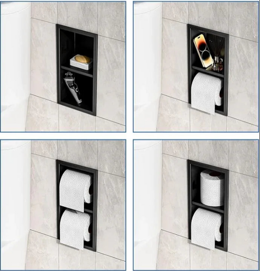 A Clean Bathroom Wall Solution: Why Recessed Toilet Paper Storage Is Becoming a Modern Bathroom Essential