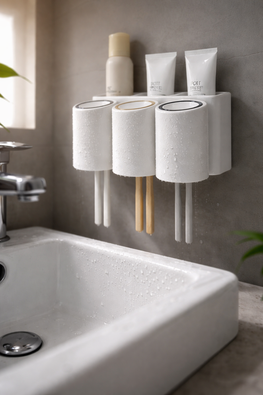 A Cleaner, Elevated Way to Organize Your Daily Bathroom Routine