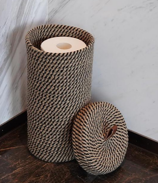 A Warmer Bathroom Touch: Why Woven Toilet Paper Storage Baskets Are Appearing in Modern Bathrooms