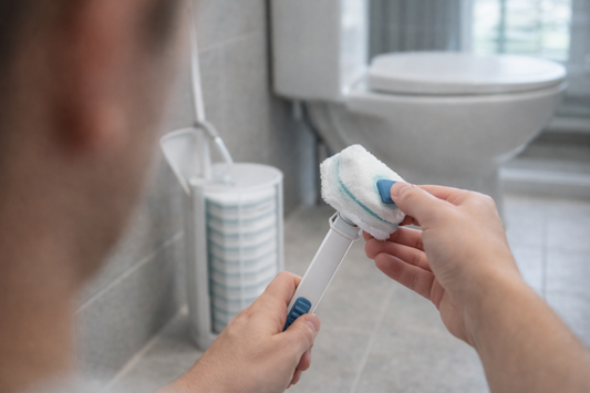 A More Hygienic Way to Clean: Rethinking the Toilet Brush System