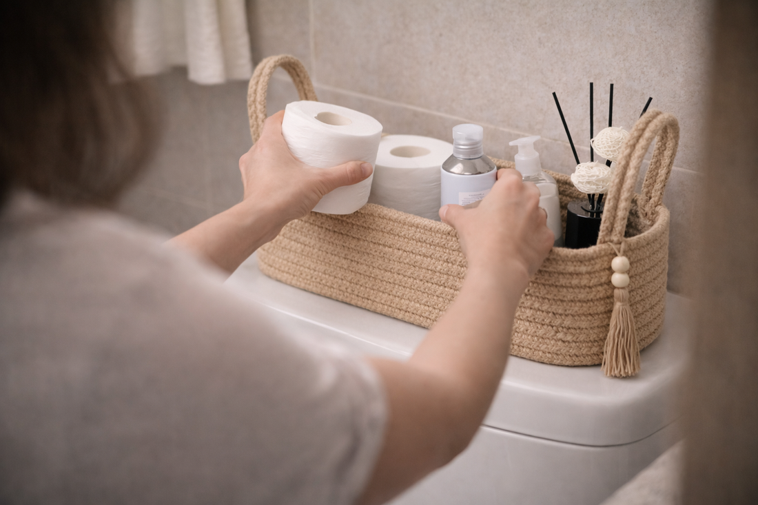 The Overlooked Surface: How to Turn Your Toilet Tank Into Functional, Calm Storage