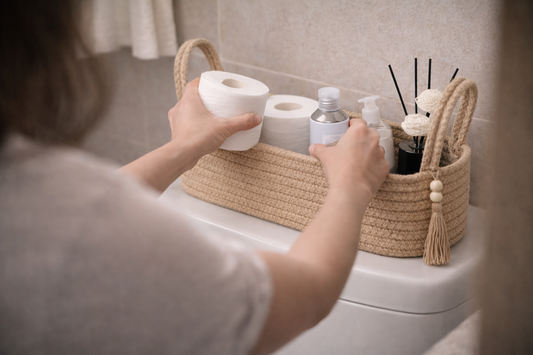 The Overlooked Surface: How to Turn Your Toilet Tank Into Functional, Calm Storage