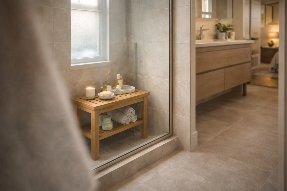 A Simple Seat That Changes the Shower Experience: Why Bamboo Shower Benches Are Appearing in Modern Bathrooms