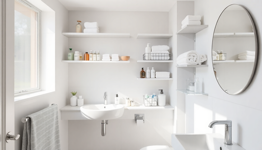 10 Small Bathroom Organization Ideas That Actually Work