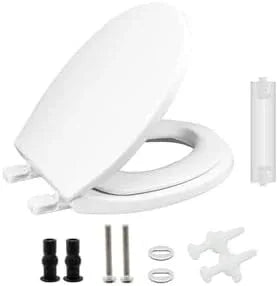 Round Toilet Seat with Built-In Toddler Training Seat - ModernBath