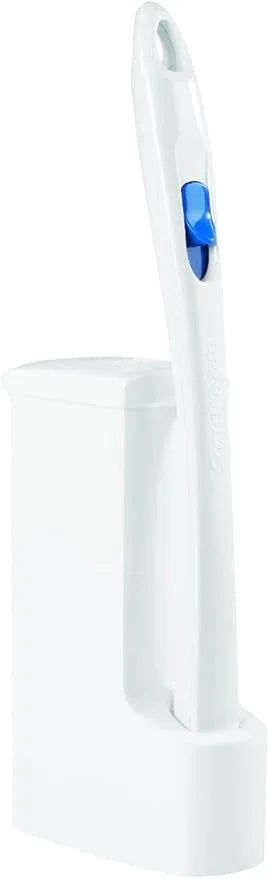 Scotch-Brite Disposable Toilet Scrubber Starter Kit, Disposable Refills with Built-In Bleach Alternative, Includes 1 Handle, Storage Caddy and 5 Refills - ModernBath