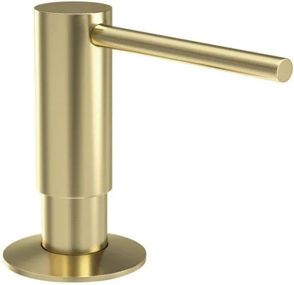 Samodra Sink Soap Dispenser, Metal Pump Head Liquid Lotion Countertop Kitchen Bathroom Soap Dispenser with 12 OZ PET Bottle - ModernBath