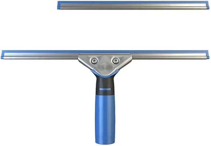 Professional Squeegee - Premium Quality Silicone Rubber Blades with Ergonomic Handle for Streak-Free Cleaning - Perfect for Windows, Shower Doors, and Railings - ModernBath