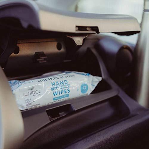 Juniper CLEAN, 1 Pack Hand Sanitizing Wipes, 72 Count Disposable Hand Sanitizer Wipes, Fresh Scent, Lint Free & Durable - ModernBath