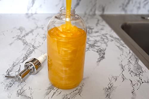 Bastion Antibacterial Hand Soap- Mango Scented Moisturizing Pearlized Liquid Hand Wash - 1/2 Gallon (64 oz.) Bulk Refill Jug. Mango Scented. Non-Toxic. Made In The USA - ModernBath