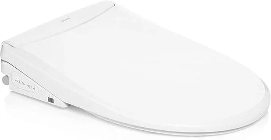 Brondell Thinline T44-EW Swash Electric Bidet Toilet Seat With Thin Profile, Heated,Remote Control, Oscillating Stainless Steel Nozzle, Warm Air Dryer, Night Light, Gentle Close Lid, Elongated - ModernBath