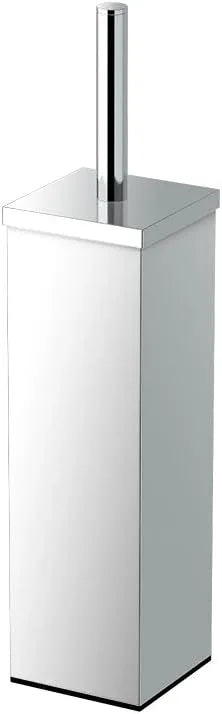 Gatco 1488 Elegant Square Toilet Brush Holder, Chrome - ModernBath