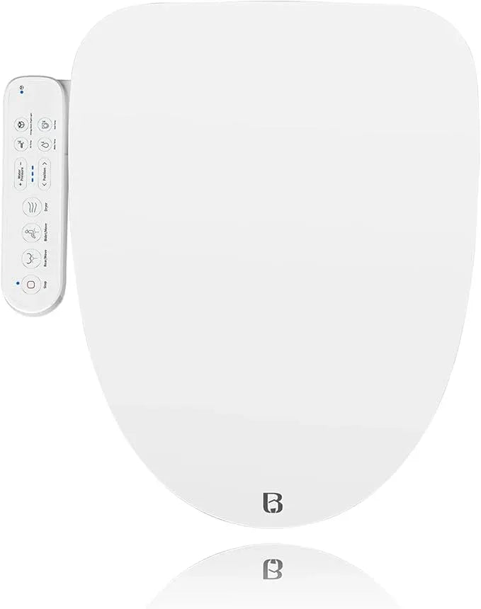 Bejoan Z1 Bidet Toilet Seat, Bidet Attachment for Toilet Warm Water, Elongated Heated Toilet Seat with Quite Close, Electric Smart Air Dryer, Customizable Washing Modes for Ultimate Comfort - ModernBath