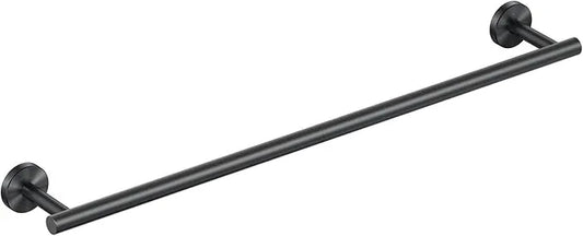 FORIOUS Towel Bar Wall Mounted, Stainless Steel Towel Racks for Bathroom, Includes Wall Mounting Hardware (Matte Black, 32 Inch) - ModernBath
