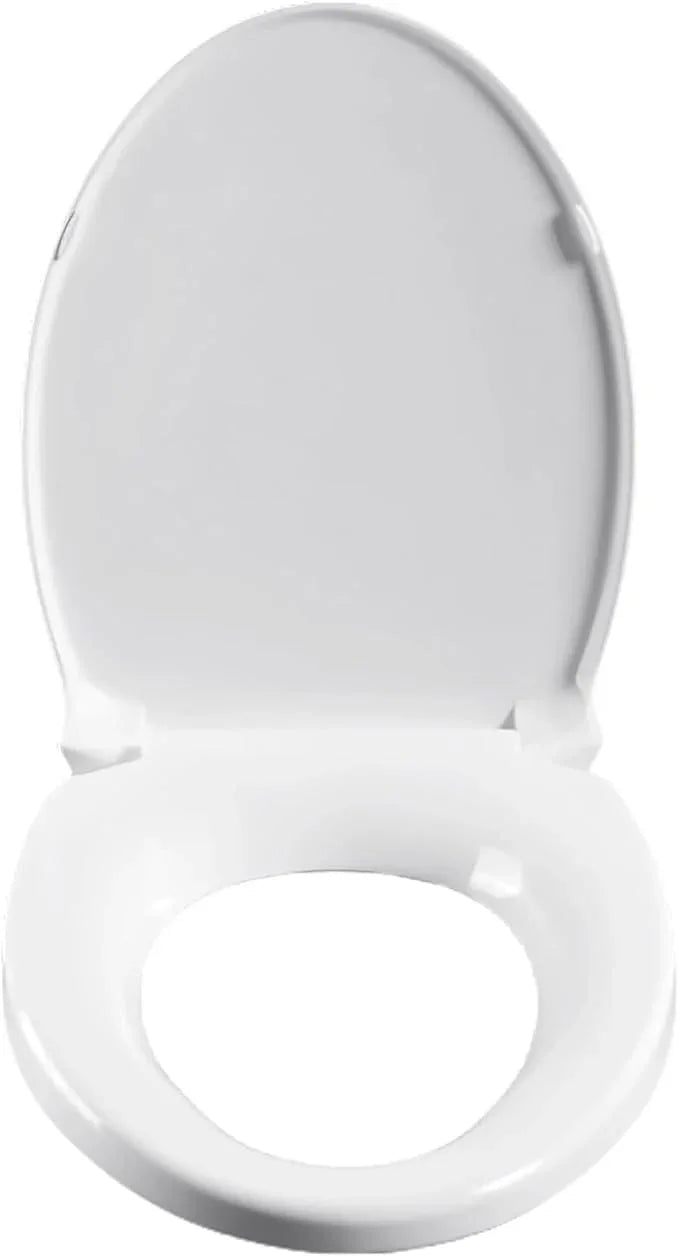 SS113/SS114 Toilet Seat Replacement Compatible with TOTO,Elongated Toilet Seat Soft Close,Traditional Toilet Seat Replacement,Toilet Lid Slow Close Quiet No Slam, Heavy Duty Elongated Toilet, White - ModernBath