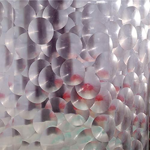 Adwaita 3D Bubbles Shower Curtain Liner,No Odors,Eco Friendly (Clear) - ModernBath