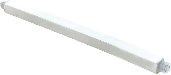 36 Inch Adjustable Towel Bar | White Plastic Towel Bar Replacement Rod for Ceramic Holder | Made to Be Cut to A Desired Length - ModernBath