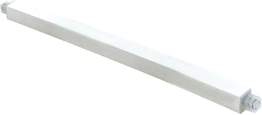 36 Inch Adjustable Towel Bar | White Plastic Towel Bar Replacement Rod for Ceramic Holder | Made to Be Cut to A Desired Length - ModernBath