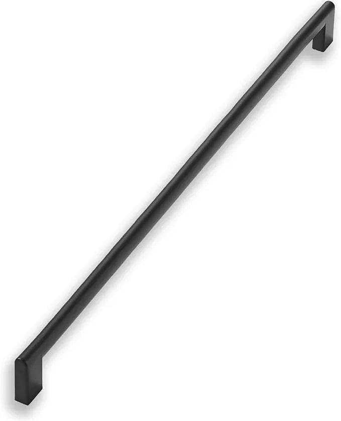 khtumeware Appliance Handle Pull 18 Inch Hole Center 1 Pack,Matte Black Heavy Duty Solid Cabinet Pulls,Kitchen Drawer Handle, Hardware for Bathroom, Drawer, Cabinet, Door Cabinet - ModernBath