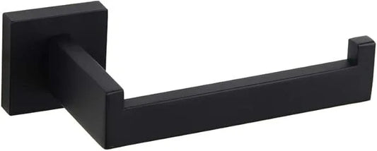 GERZWY Bathroom Toilet Paper Holder SUS 304 Stainless Steel Matte Black Tissue Paper Roll Holder Wall Mount FG1605-BK - ModernBath