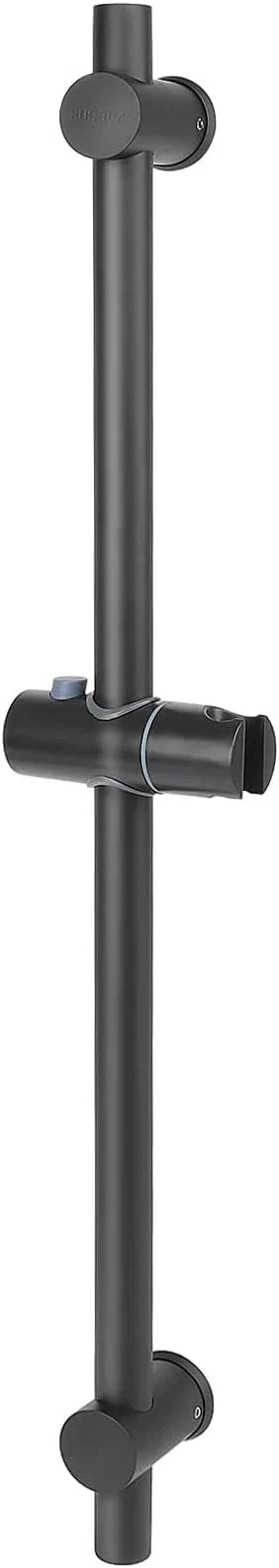 NearMoon Shower Slide Bar with Height/Angle Adjustable Handheld Shower Holder, Bathroom SUS 304 Stainless Steel Shower Head Holder for Bath (Screw Mounted, Matte Black) - ModernBath