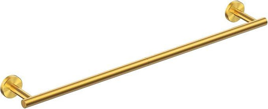 FORIOUS Towel Bar Wall Mounted, Stainless Steel Towel Racks for Bathroom, Includes Wall Mounting Hardware (Brushed Gold, 32 Inch) - ModernBath
