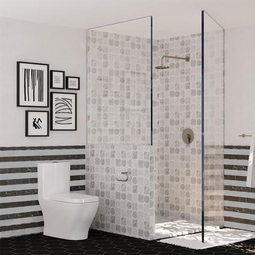 HELVEX Premier Collection Bathroom Shower Head, Solid Brass, Easy Cleaning, Polished Chrome Finish UH-3005-WOA-PC - ModernBath